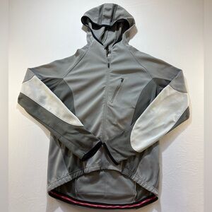 Trek Criterium Thermatec Hooded Jersey, Men’s Medium, Gray